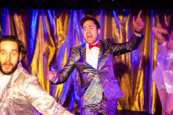 Justin Locklear as Bippy Bobby in "The Bippy Bobby Boo Show" by the Danielle Georgiou Dance Group. From 2019. Photo by Jeffrey Schmidt. 1