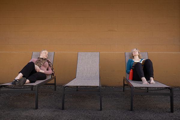 LaRhonda Steele and Maureen Porter. Photo by Owen Carey 1