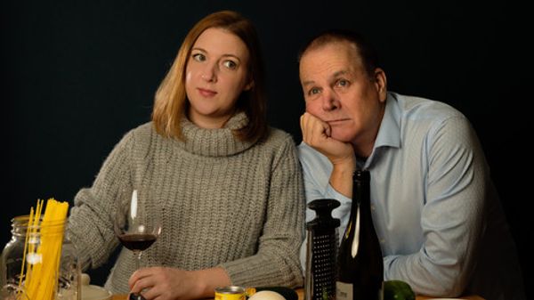 Lana Palmer and Bruce Avery in Bread & Butter Theatre's production of Skylight.
Photo Credit: Lana Palmer 1