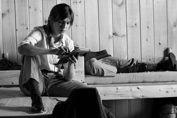 Rebecca Tucker as Per Krohg in theatre KAPOW's The Bøyg by A.J. Ditty, September 24 - 26 at the Stockbridge Theatre in Derry, NH and October 1 & 2 at the Charlestown Working Theater in Charlestown, MA. Photo by Matthew Lomanno. 1