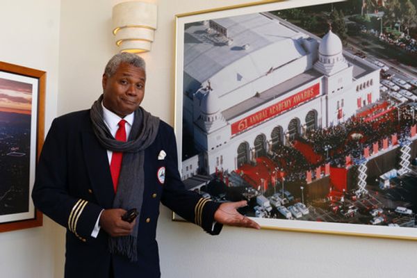 Darryl Maximilian Robinson arrives at UBNGO Studio in Burbank to make his 4th appearance with Host Ron Brewington on 'The Actor's Choice.' Photo by JL Watt. 13