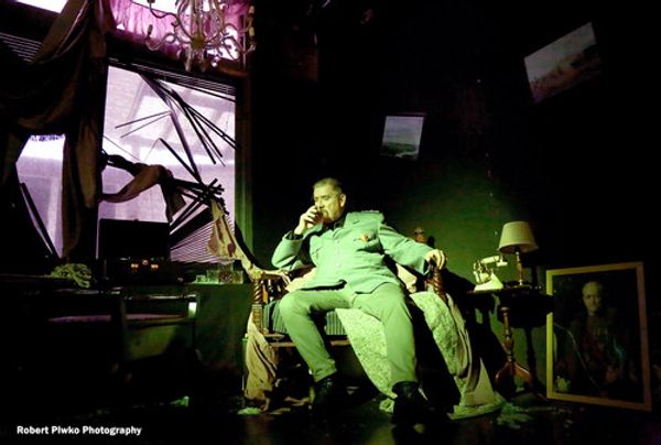 Gary Heron as Colonel Moori Koenig photograph by Robert Piwiko 2