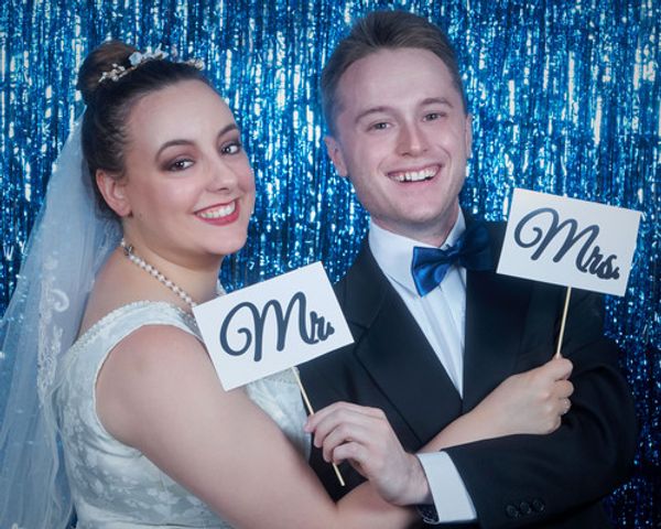 Rebecca, the bride (Danielle Pennisi), and Brian (Joshua Switala) the groom, prepare themselves for the Howard-Steinberg wedding.
Photo credit: Chris Hietikko Photography – www.chrishietikkophotography.com 1