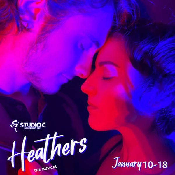 Two leading actors: Antonia Vivino (Veronica Sawyer), Mateo Gonzales (J.D.) 2