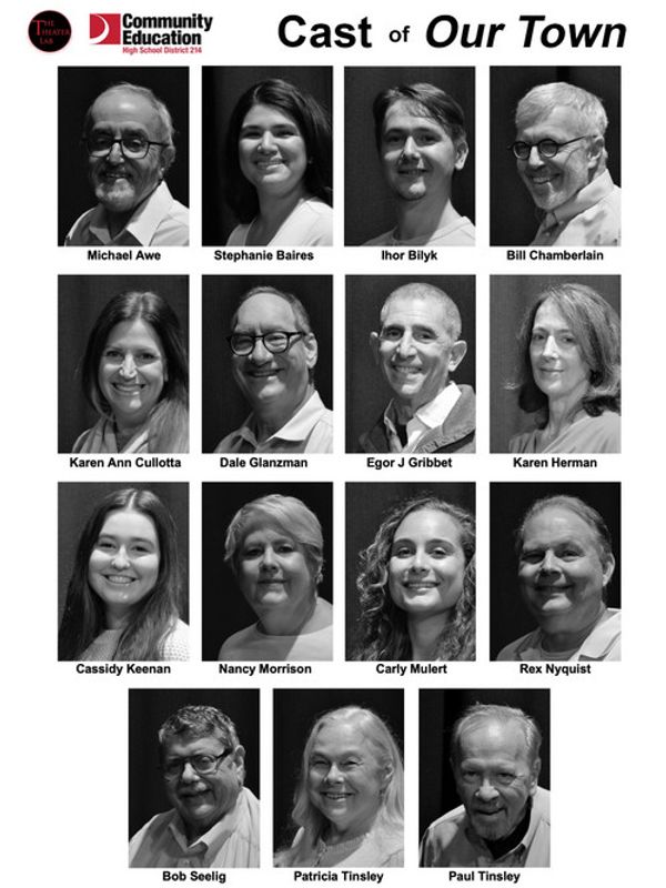 Pictured is the cast of The Theater Lab's "Our Town." Photos courtesy of Thomas Mamola. 1