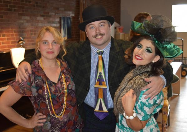 These talented young women are portraying the orphans in the L-A Community Little Theatre production of the hit musical ?Annie.? Left to right in front are Shaylyn Brown (Tessie), Anna Courtemanche (Molly), and Isla Shovilin (Kate). In back are Maria Groover (Duffy), Ansley Kate Watson ( Pepper), and Julia Groover (July). 2