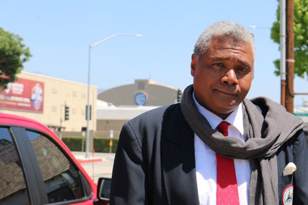 Darryl Maximilian Robinson arrives at UBNGO Studio in Burbank to make his 4th appearance with Host Ron Brewington on 'The Actor's Choice.' Photo by JL Watt. 10