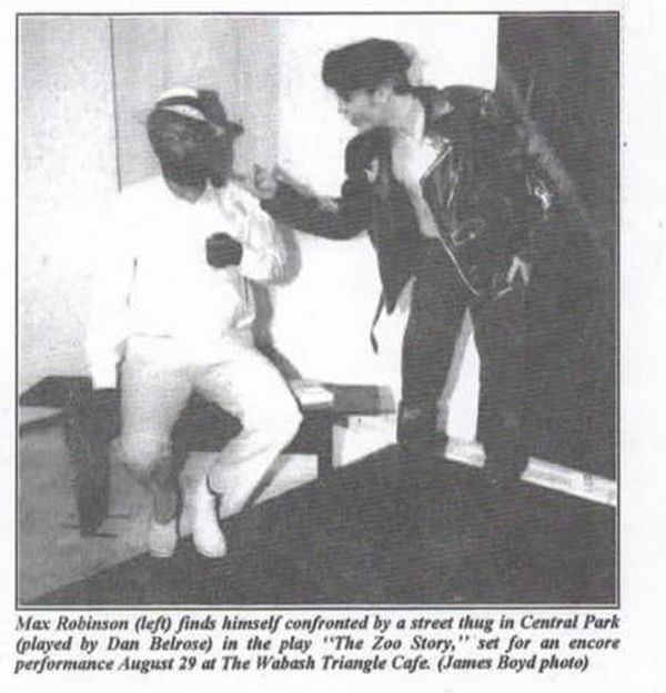 Award-winning Role: Darryl Maximilian Robinson won a 1997 Joseph Jefferson Citation Award for Outstanding Actor In A Play for playing Sam Semela in Fugard: Master Harold And The Boys. 40
