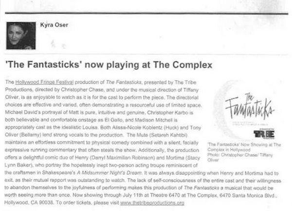 Award-winning Role: Darryl Maximilian Robinson won a 1997 Joseph Jefferson Citation Award for Outstanding Actor In A Play for playing Sam Semela in Fugard: Master Harold And The Boys. 103