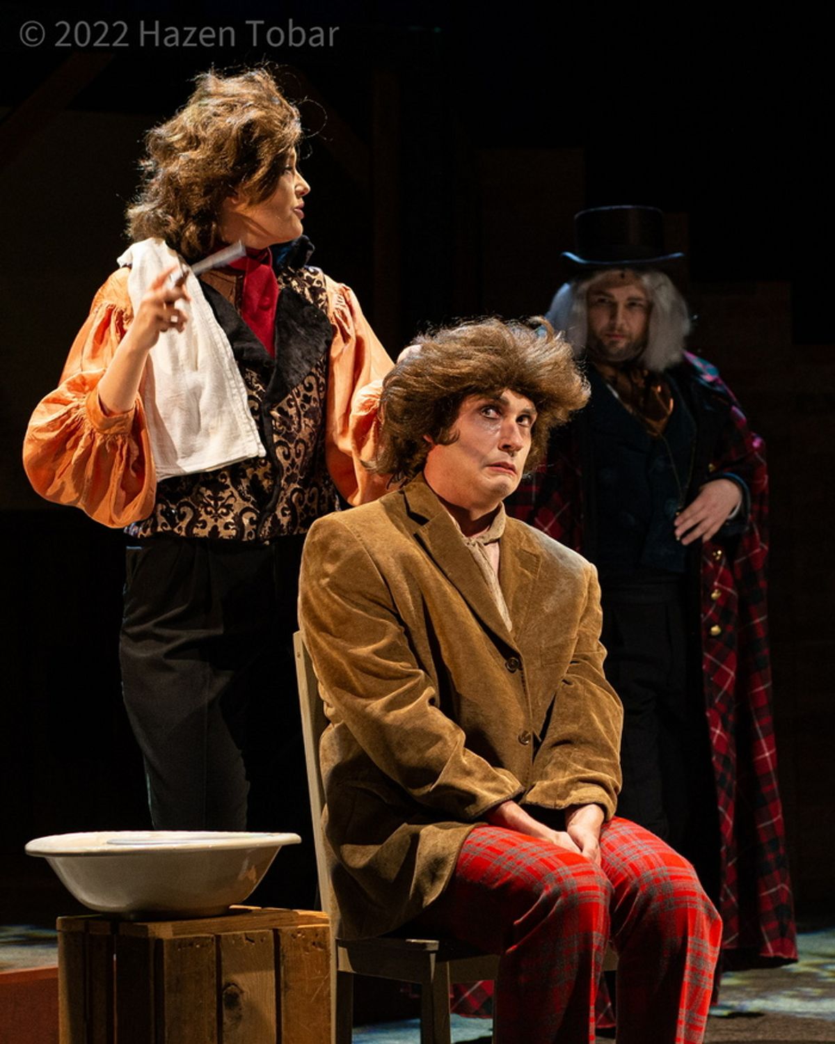 Christopher Michael as Tobias Ragg in Sweeney Todd (Rubber City Theatre). Photo