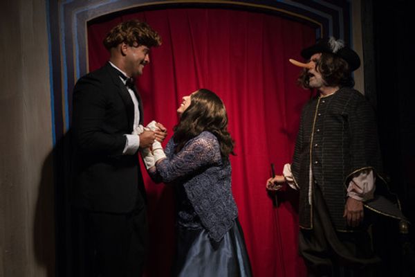 Production Photos from Moon Over Buffalo at Spotlighters Theatre PhotoCredit: Spotlighters Theatre / Shealyn Jae Photography 21