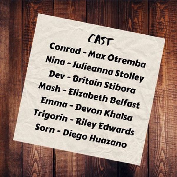 A cast list for this fucked up show  1