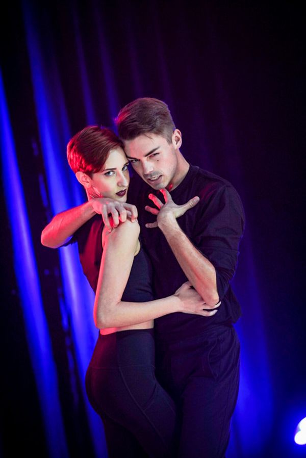 Sally Bowles and the Emcee 1