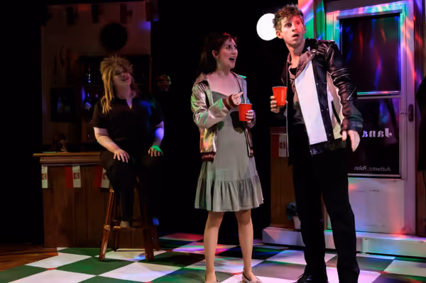 Natalie Rose Sevick, Josie Eli Herman and Michael Alan Herman The Last Wide Open by Audrey Cefaly, directed by Diane Hill at Theatre NOVA. Photograph by Sean Carter Photography. 3
