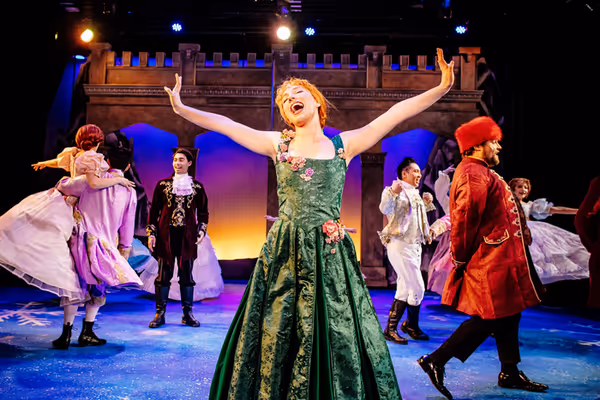 Vanessa Dominguez as Elsa in The Encore''''s production of Disney''''s FROZEN. 5