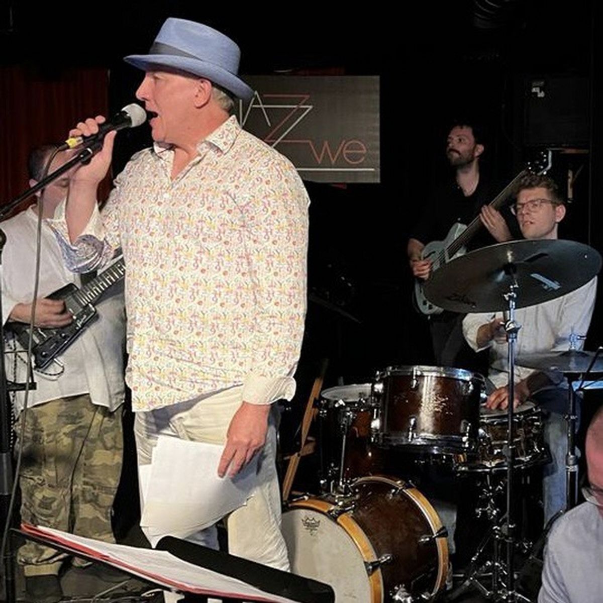 Poet Robert C. Ford @ Jazz Club ZWE (Vienna, Austria) on Jun 22, 2023 Photo