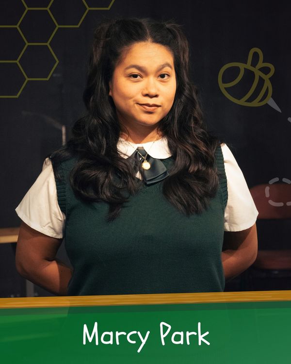 Curtain Call''''''''s cast of The 25th Annual Putnam County Spelling Bee in rehearsal. 12
