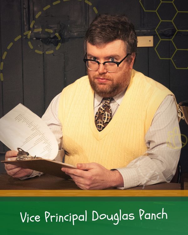 Curtain Call''''''''s cast of The 25th Annual Putnam County Spelling Bee in rehearsal. 9