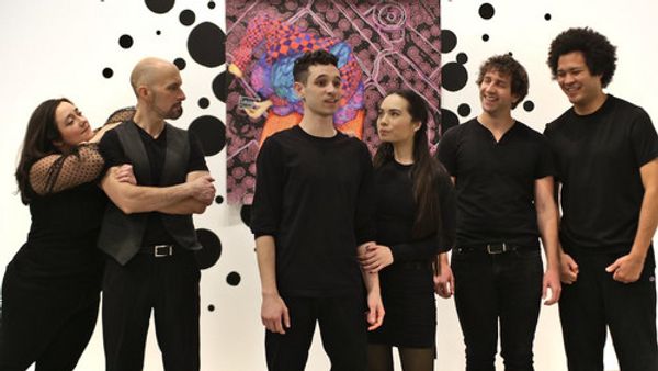 Cast members Laura Kochanowski and Deanna Martinez (L-R) in a scene from the 2020 edition of A Valentine's Affair. 4