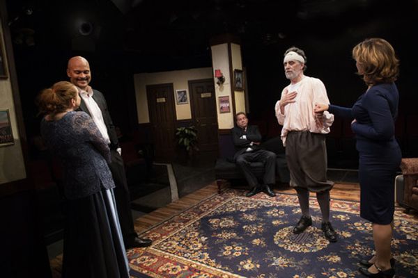 Production Photos from Moon Over Buffalo at Spotlighters Theatre PhotoCredit: Spotlighters Theatre / Shealyn Jae Photography 25