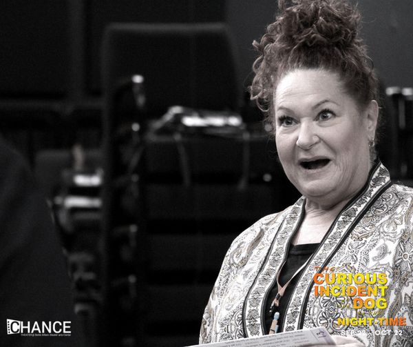 Behind the scenes at the Designer Run for The Curious Incident of the Dog in the Night-Time at Chance Theater. 7