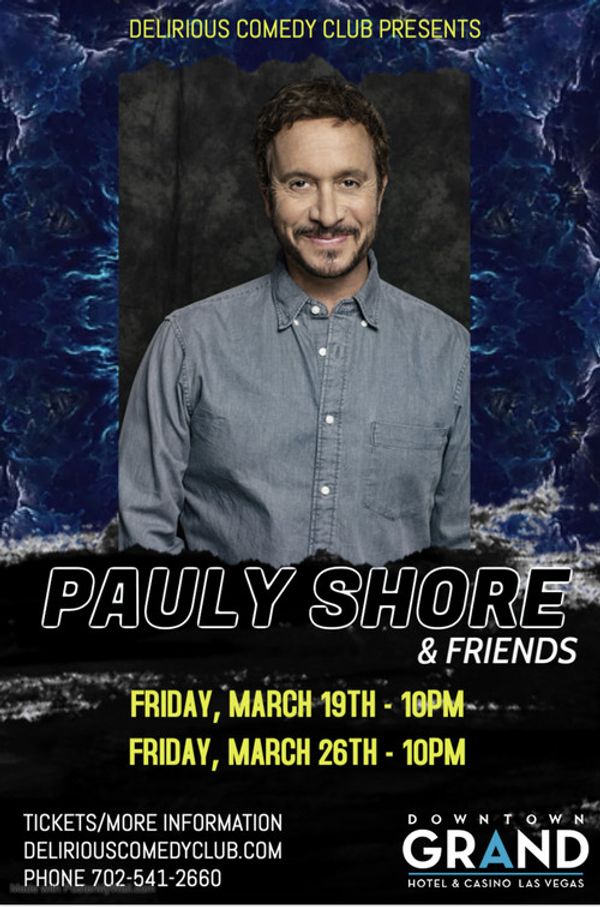 Special Event Pauly Shore From Guest House, Bio-Dome, Encino Man and more 3