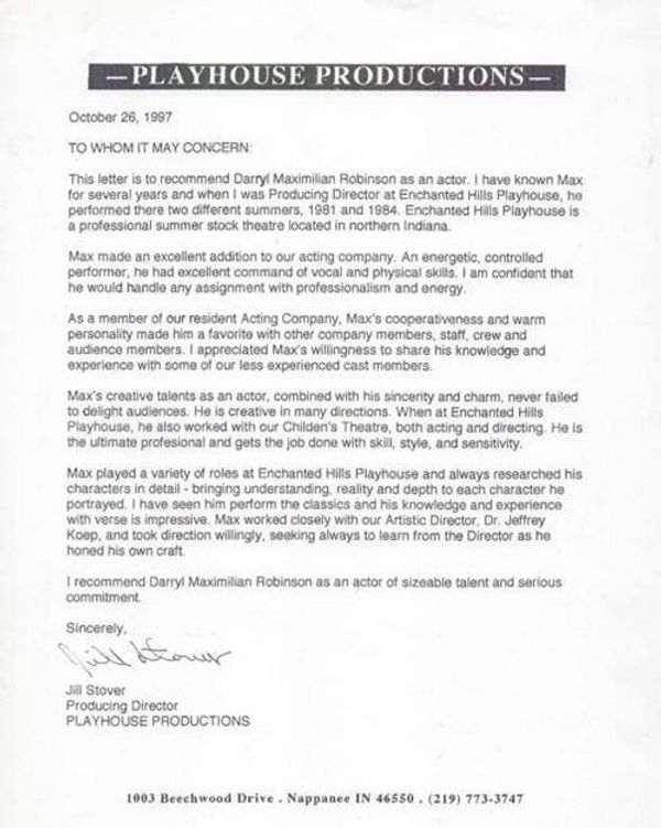 PART ONE OF DARRYL MAXIMILIAN ROBINSON'S SUMMER STOCK ACTING AWARD!: Chicago-born and stage-trained actor and play play director is featured in an interview on the occasion of receiving the 1981 Fort Wayne News-Sentinel Reviewer's Recognition Award for his performances in professional summer stock at The Enchanted Hills Playhouse of Syracuse, Indiana. 11