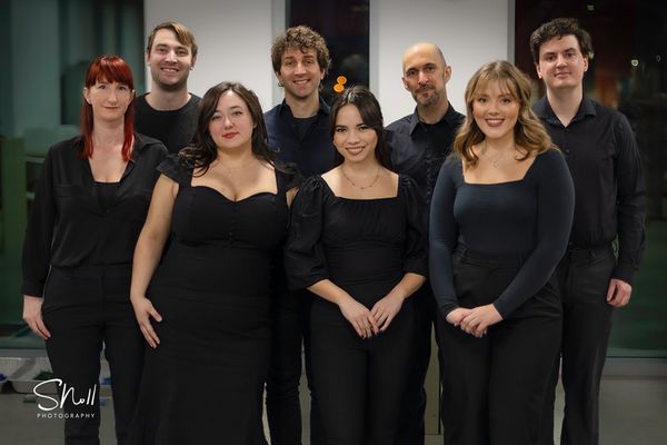 From Comedy of Errors, Antipholus and Dromio in Madison Shakespeare Company''s A Valentine''s Affair 2024 3