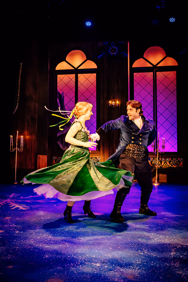 Vanessa Dominguez as Elsa in The Encore''''s production of Disney''''s FROZEN. 7