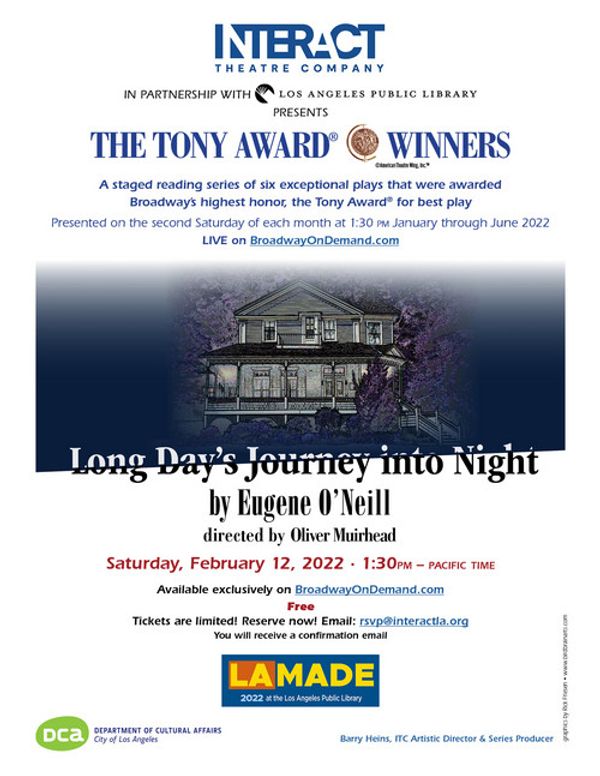 Interact Theatre Company in partnership with Los Angeles Public Library presents 