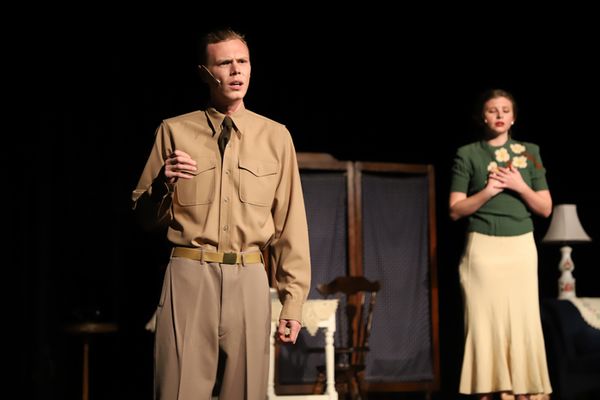 Joshua Henderson as CAPTAIN JACK LUDWIG in FTC''s Dear Jack, Dear Louise. 3