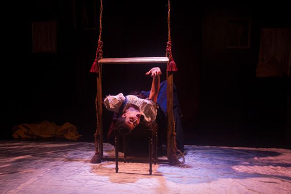 Mariah Freda as Artemisia Gentileschi in "Artemisia's Intent." Photo credits: Jody Christopherson 1