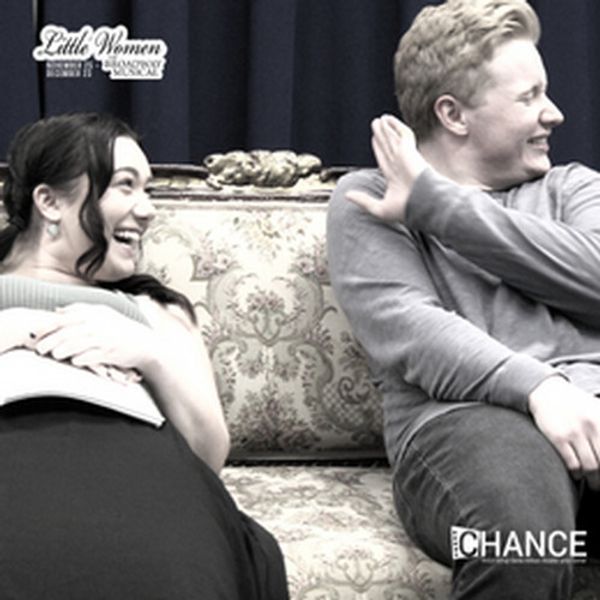 Sarah Pierce in rehearsal for 