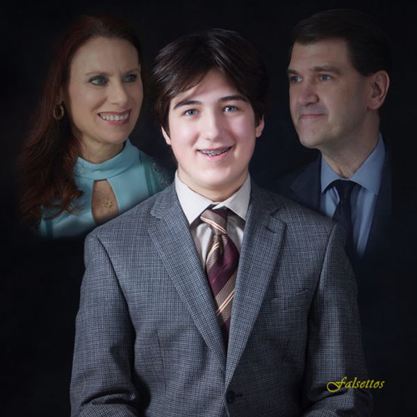 Lisa Spielman as Trina, Jake Ellengold as Jason, and Edward Van Saders as Marvin in Antrim Playhouse’s Production of Falsettos.
Photo Credit: www.Chris Hietikko photography.com 4