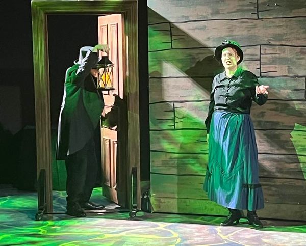  Pictured: Olen Cox and Loryn Mac.  5