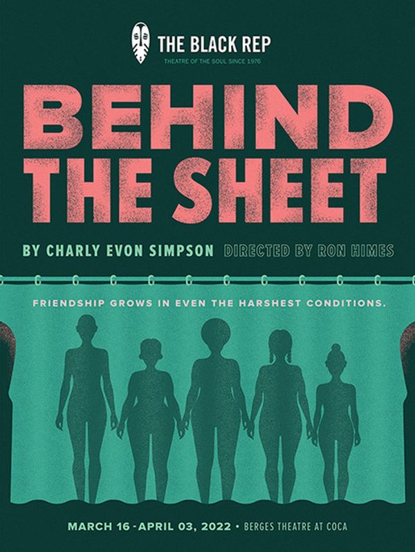 Behind The Sheet playbill (designed as a donation in-kind from Rodgers Townsend) 1