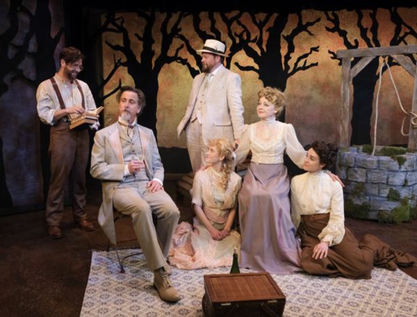 Cherry - Front: Bruce Turk, Riley Osburn, Katie MacNichol, Amanda Evans Back: Michael Raver & Richard Baird - photo by Ken Jacques 1