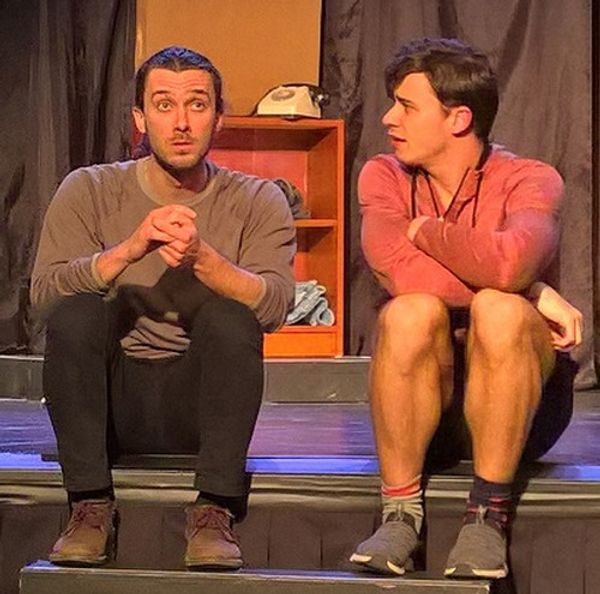 The two brothers - Mickey [L](Tyler Hendrix) and Edward [R] (Richie Stone] 1