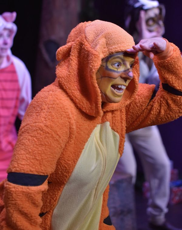 Winnie-the-Pooh (Deb Solomon) & Christopher Robin (Jesse Nuell) Photo by Arielle Bayer 3