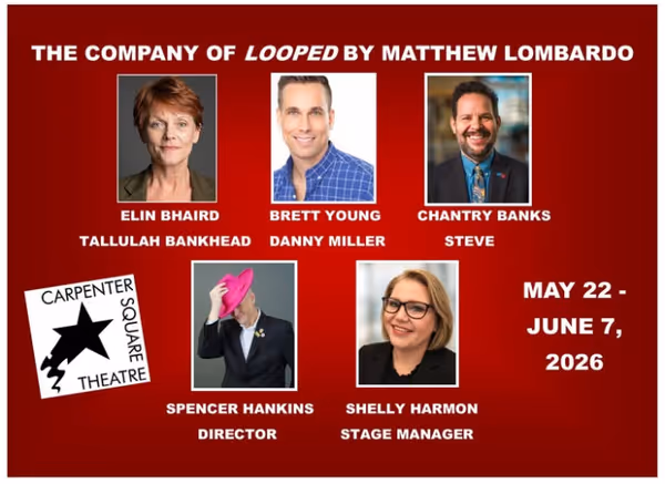 Announcing the cast of Looped! 1