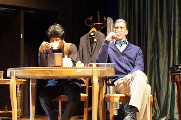 Dedrick Weathersby as James Brown and Kyle Goldman as Ben Bart  3