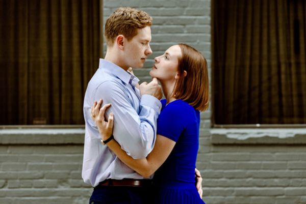 Paul Knapp and Felisha Trundler as Jamie and Cathy 1