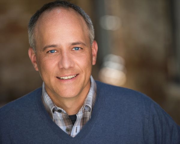 Actor Steven Carpenter, who plays the dual role of Kreplev and Vasily. 1