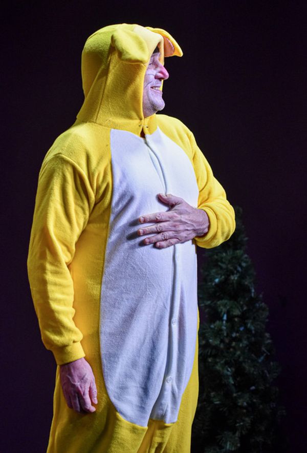 Winnie-the-Pooh (Deb Solomon) & Christopher Robin (Jesse Nuell) Photo by Arielle Bayer 6