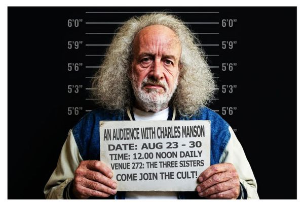 Kevin Short's Charlie Manson Mugshot. 4