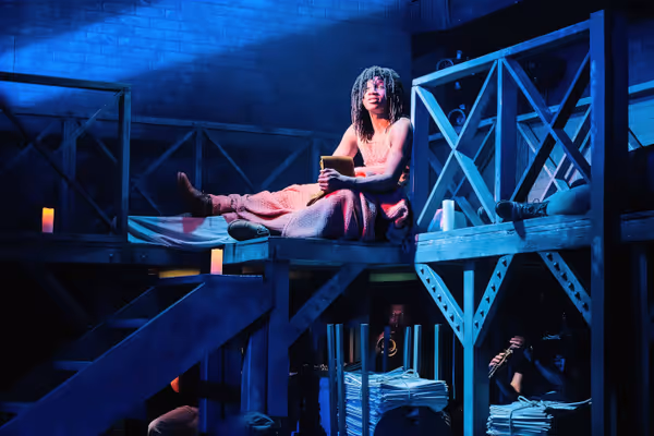 KYLE WATKINS PHOTOGRAPHY    DJ Clark in    Newsies.    1