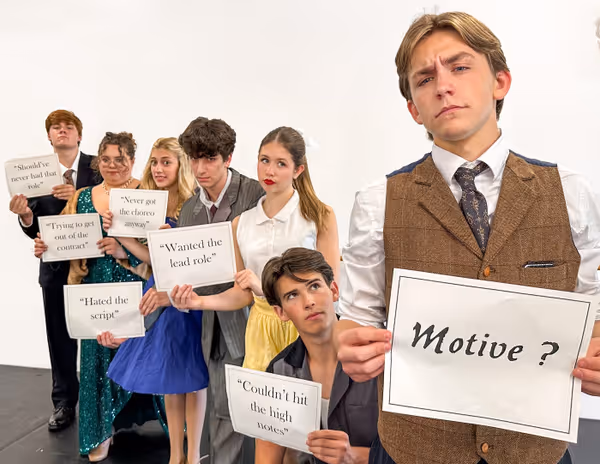 Will you solve the mystery before the show ends? Who is the culprit? You'll get to figure it out while watching some big dance numbers and enjoying great songs!  2