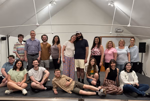 The cast of A Midsummer Night's Dream at Madison Lyric Stage. 1