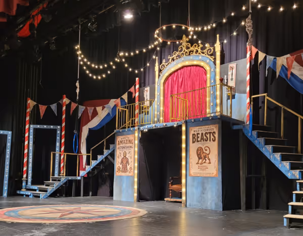 The Set of Pippin at Hilliard Darby High School. 7