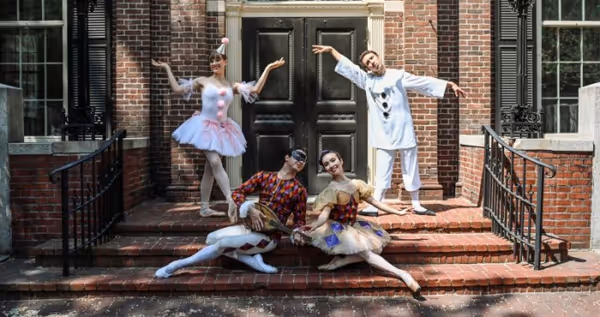 Dancers Nia Lessard, AJ Maio, Brian Gomez, Nina Yoshida-Webster  Photo by Kelsey Paff 1